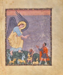 The Annunciation to the Shepherds, shortly after 1053. Creator: Unknown.