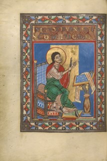 Saint Luke; Gospel Book, about 1120-1140. Creator: Unknown.