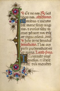 Decorated Text Page; Gualenghi-d'Este Hours, about 1469. Creator: Unknown.