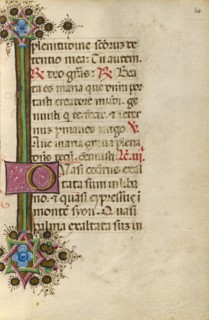 Decorated Text Page; Gualenghi-d'Este Hours, about 1469. Creator: Unknown.