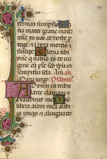 Decorated Text Page; Gualenghi-d'Este Hours, about 1469. Creator: Unknown.