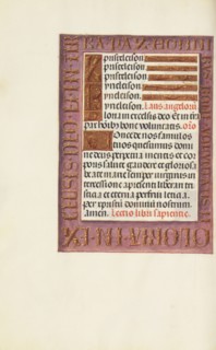 Decorated Text Page; Spinola Hours, about 1510-1520. Creator: Unknown.