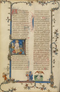 Initial A: The Resurrection; Breviary, about 1320-1325. Creator: Unknown.