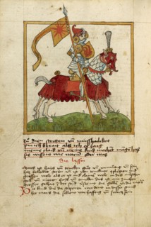 The Planet Mars as an Armored Knight on Horseback, shortly after 1464. Creator: Unknown.