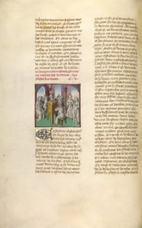 Jesus Among the Doctors; Miroir Historial, about 1475. Creator: Unknown.