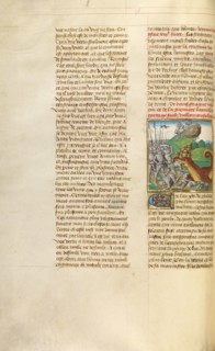 The Battle between Rome and Carthage; Miroir Historial, about 1475. Creator: Unknown.