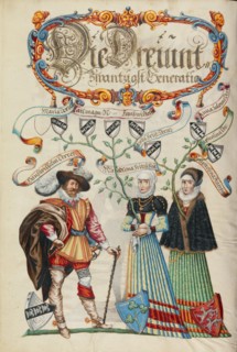 The Twenty-Third Generation, Hans Wilhelm Derrer, about 1626-1711. Creator: Unknown.