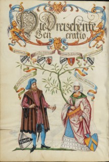 The Thirteenth Generation, Lasslau Derrer, about 1626-1711. Creator: Unknown.