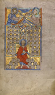 Table of Affinity; Decretum, about 1170-1180. Creator: Unknown.