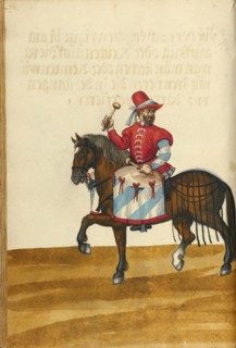 A Horseman with a Drum, about 1560-1570. Creator: Unknown.