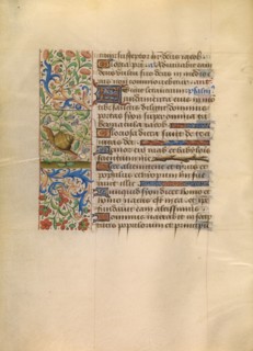 Decorated Text Page; Katherine Hours, about 1480-1485. Creator: Unknown.