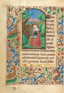 Saint Elizabeth; Prayer Book of Charles the Bold, about 1480-1490. Creator: Unknown.