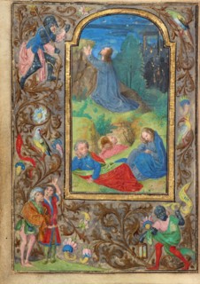 The Agony in the Garden; Prayer Book of Charles the Bold, about 1471. Creator: Master of Mary of Burgundy.
