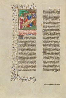 Nero Pauses for a Drink during the Mutilation of His Mother's Body, about 1413-1415. Creators: Boucicaut Master, Workshop of the Boucicaut Master.