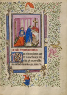 A Priest Celebrating Mass; Book of Hours, about 1410. Creator: Unknown.