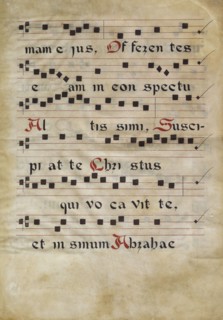 Music Text, third quarter of 15th century. Creator: Francesco di Antonio del Chierico.