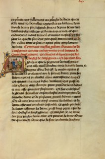 Initial A: The Count and Countess of Hainaut Setting Out on Horseback, 1464. Creators: Lieven van Lathem, David Aubert.