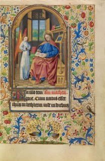 Saint Matthew; Book of Hours, about 1466-1470. Creator: Master of Jacques of Luxembourg.