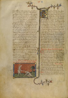 Cain Killing Abel, about 1360-1370. Creator: Master of Jean de Mandeville.