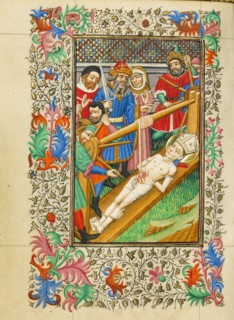 Saint Erasmus; Book of Hours, about 1430-1440. Creator: Fastolf Master.