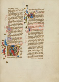 Initial N: Saints Peter and Paul; Missal, between about 1389 and 1400. Creator: Master of the Brussels Initials.