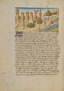 Ecosse; Livre des merveilles du monde (Book of the Marvels of the World), about 1460-1465. Creator: Master of the Geneva Boccaccio.