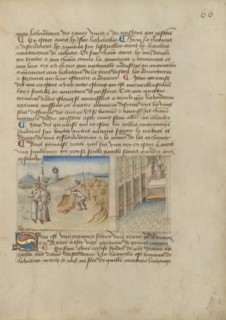 Syria; Livre des merveilles du monde (Book of the Marvels of the World), about 1460-1465. Creator: Master of the Geneva Boccaccio.