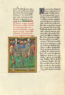 Jacques de Lalaing and his Companions Fighting Scottish Knights before the King of Scots, about 1530 Creator: Master of the Getty Lalaing.