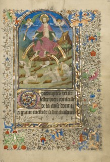 The Last Judgment; Book of Hours, about 1420-1430. Creator: Master of the Harvard Hannibal.