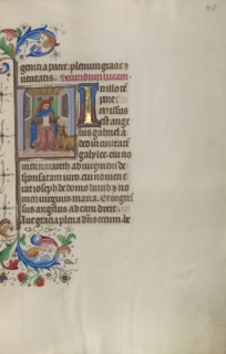 Saint Luke; Book of Hours, about 1450-1455. Creator: Master of the Lee Hours.