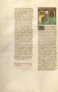 The Altar and Seven Lights of the Ark of the Covenant; Miroir Historial, about 1475. Creator: Unknown.