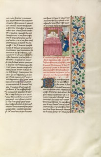 Captain Geoffroy Tête-Noire Appointing a New Captain, c1388; (about 1480-1483.) Creator: Unknown.
