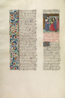 The Portuguese Dispatching an Embassy to King Richard II, c1386; (about 1480-1483). Creator: Unknown.