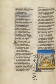 Venus and the God of Love Taking an Oath; Roman de la Rose, about 1405. Creator: Unknown.