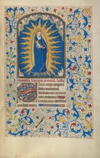 The Virgin and Child; Arenberg Hours, early 1460s. Creator: Willem Vrelant.
