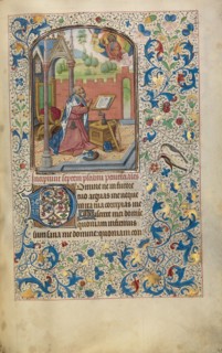 David in Prayer; Arenberg Hours, early 1460s. Creator: Willem Vrelant.