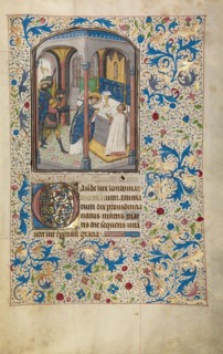 The Martyrdom of Saint Thomas Becket; Arenberg Hours, early 1460s. Creator: Willem Vrelant.