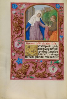 Saint Elizabeth; Spinola Hours, about 1510-1520. Creator: Workshop of Master of the First Prayer Book of Maximilian.