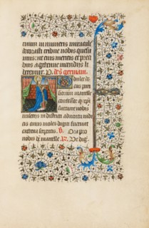 Saint Germain; Book of Hours, about 1440-1450. Creator: Workshop of the Bedford Master.
