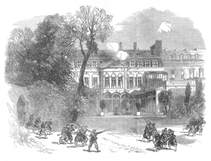The British Embassy at Paris on the 23rd of May, 1871. Creator: Unknown.