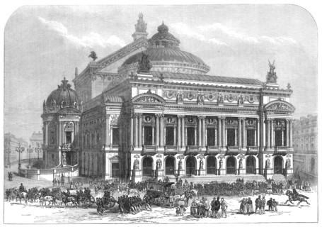 The Grand Opera House, Paris, 1871. Creator: Unknown.