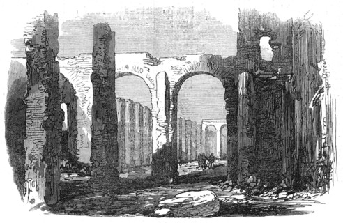 Ruins of the Grenier d'Abondance, Paris, 1871. Creator: RCH.