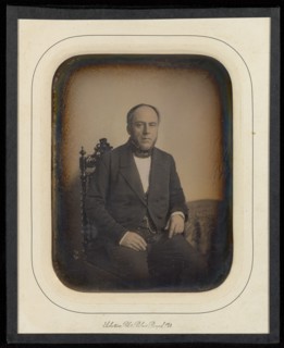 Portrait of Bonneau Armand, 1852. Creator: Jean-Baptiste Sabatier-Blot.
