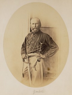 Portrait of Giuseppe Garibaldi, 1860. Creator: Gustave Le Gray.
