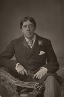 Portrait of Oscar Wilde, 1889. Creator: W&D Downey.