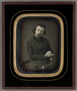 Portrait of Victor Striedbeck, about 1852. Creator: Charles Winter.