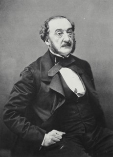 Portrait of a man, negative about 1860-1870; print mid-20th century. Creator: Nadar.