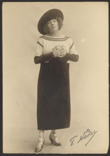 Mlle Polaire, about 1910. Creator: Paul Nadar.