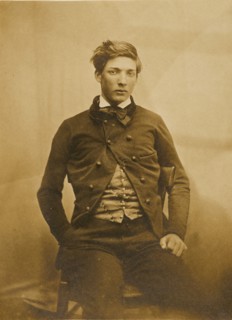 Portrait of Ernest Benoist, 1855-1857. Creators: Octave Benoist, Achille Deveria.