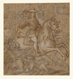 Equestrian Portrait of Don Juan José of Austria, about 1660-1680. Creator: Jose Ximenez Donoso.